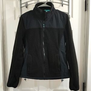 Aeropostale Black Fleece Ski Jacket Functional and Stylish
